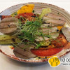 Салат из запеченных овощей и грилированной вырезки Sorrento